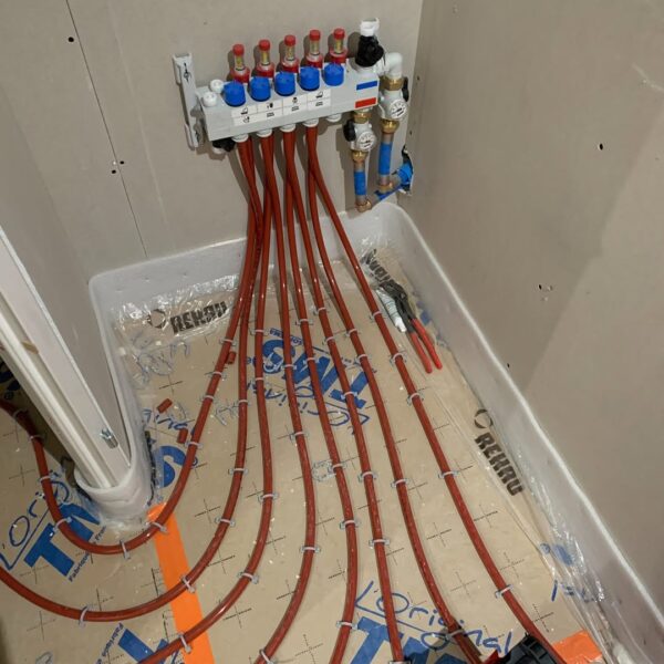 Installation plancher chauffant avant chape !!